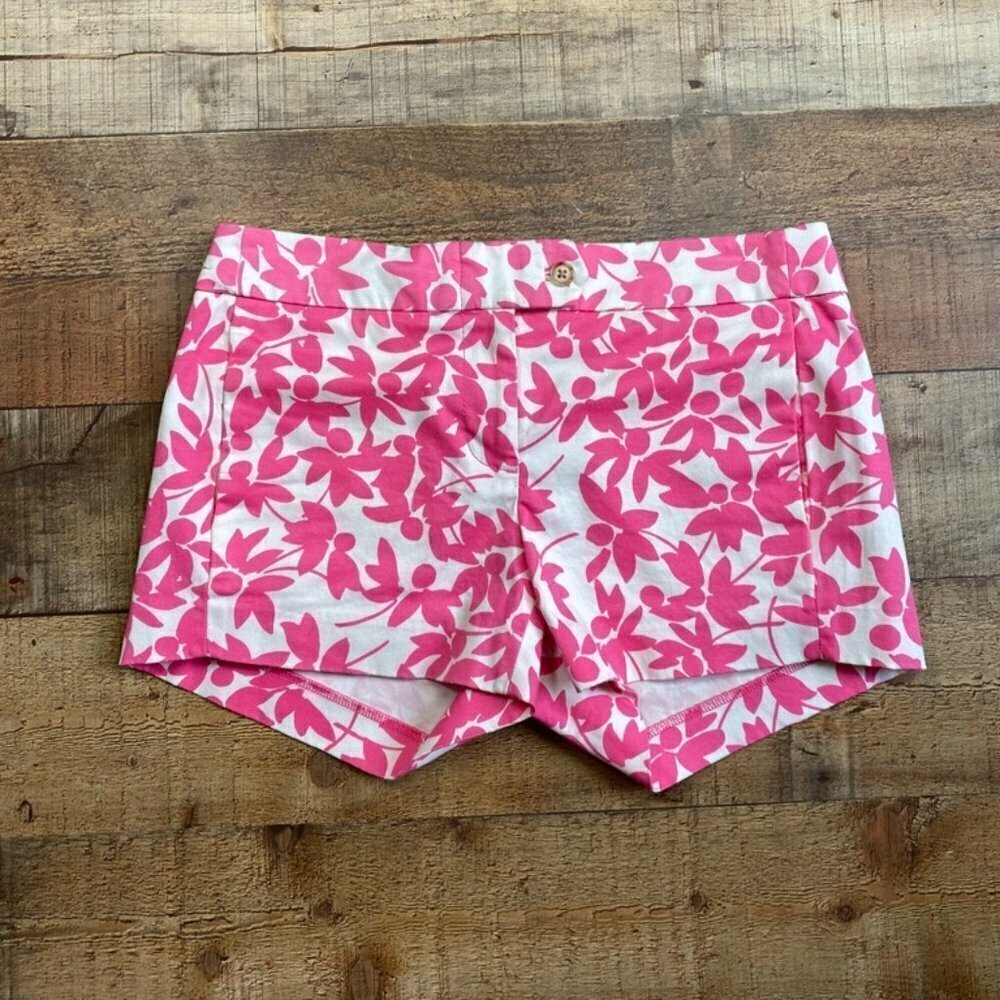Women's J. Crew Stretch Flat Front Chino Shorts size 0